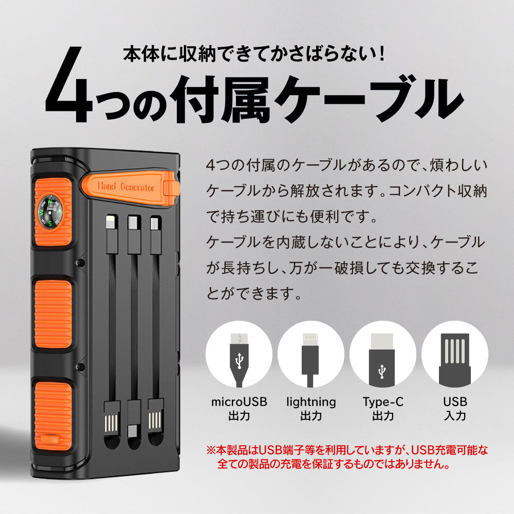 【GEUM】【防災士監修】モバイルバッテリー 63200mAh 3WAY充電対応 (ソーラー充電 手回し充電 USB充電) 2台同時充電 急速充電 LEDライト 耐衝撃 大容量 緊急停電対策 防災ガイドブック付き【1年保証】GEUM023